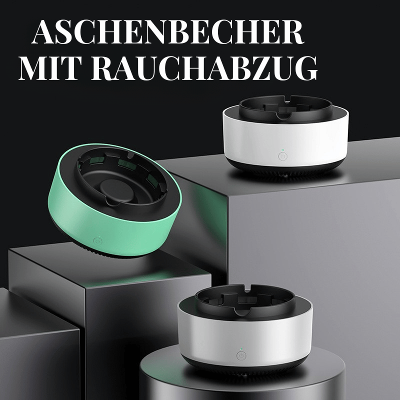 Aschenbecher mit Rauchabzug